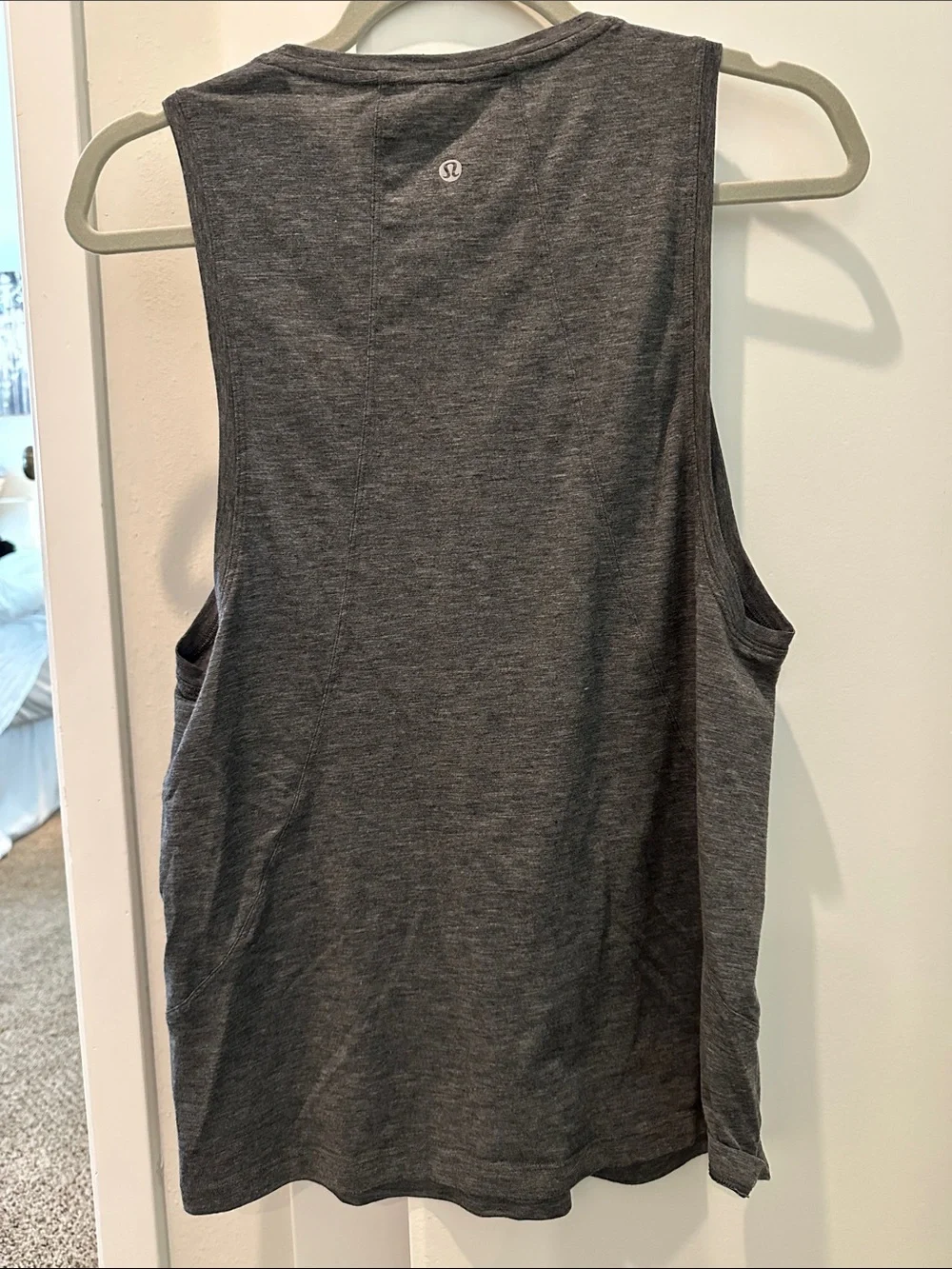 lululemon athletica Gray 'positivity' Sleeveless Tank